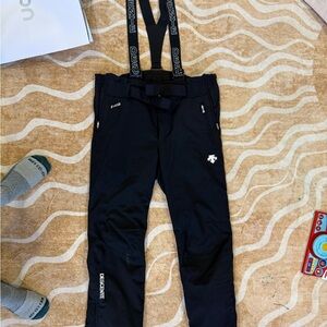 Descente Black Protective Ski Pants